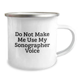 Funny Sonographer Gifts from Friends for Men and Women Camping Mug Christmas Unique Presents - Image 2